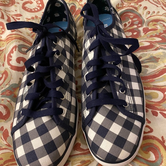 Draper James Shoes - BN Draper James x Keds gingham sneakers, 10